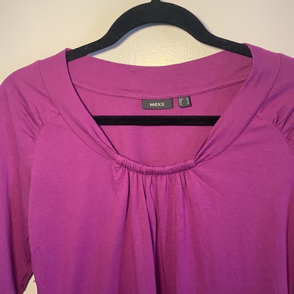 Mexx 3/4 length sleeve t-shirt with neckline and shoulder detail - Picture 2 of 5